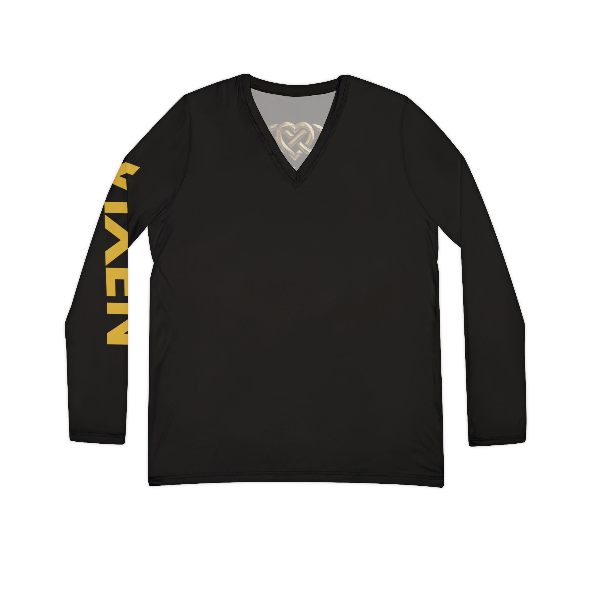 Women's Long Sleeve V-neck Shirt (AOP)
